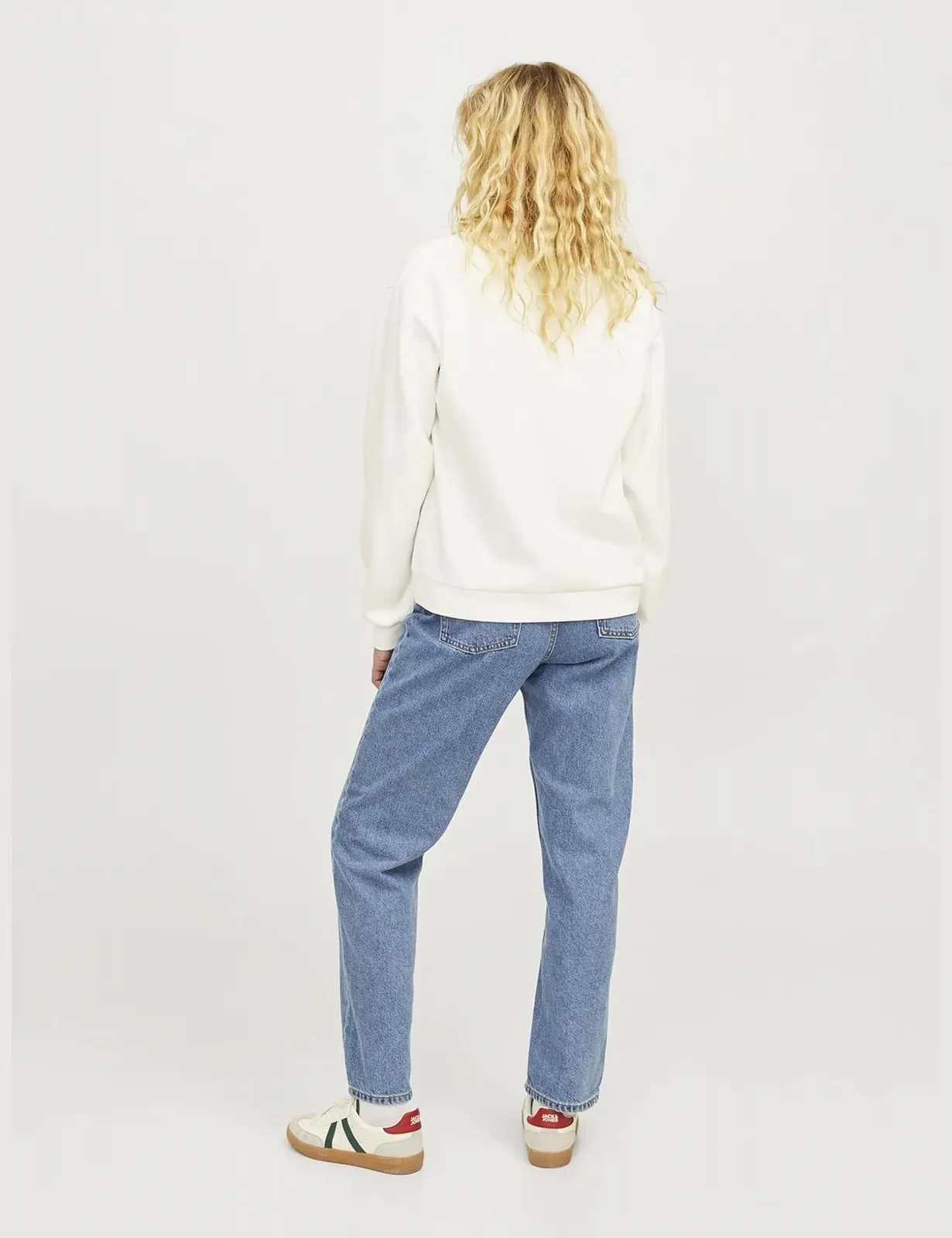 Женская Толстовка JJXX Jxpallas RLX Ls Vneck Sweat SWT, фото №4