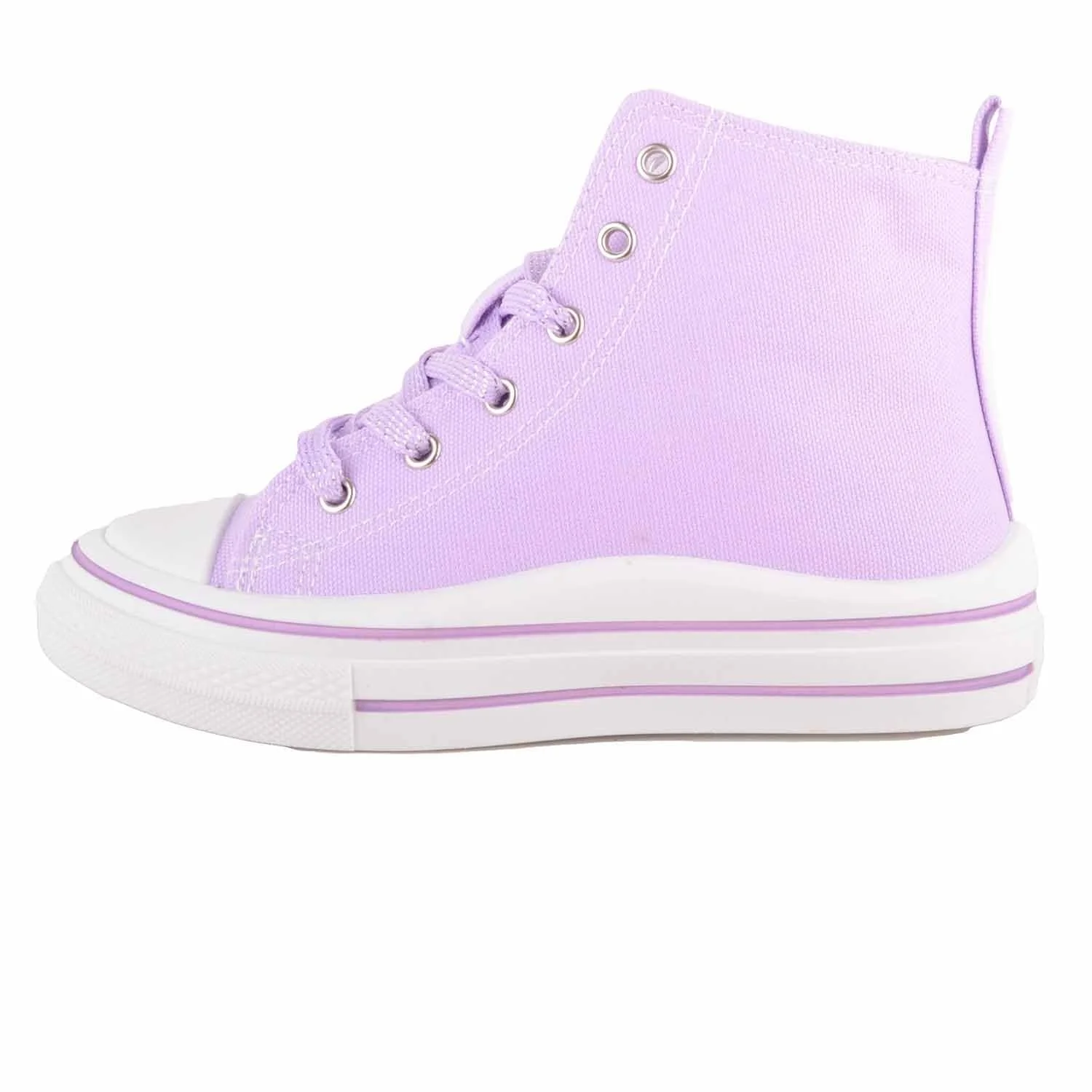 Кеди ABSOLUTE FOOTWEAR Дитячі на шнурівці Полотно Високі на платформі, фото №4