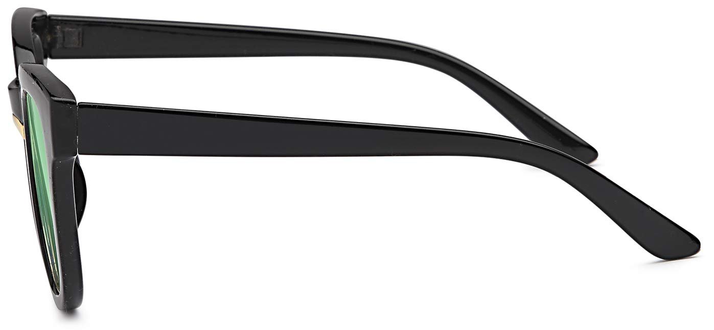 Сонцезахисні окуляри styleBREAKER Nerd 09020082 Жіночі Широка пластикова оправа, фото №3