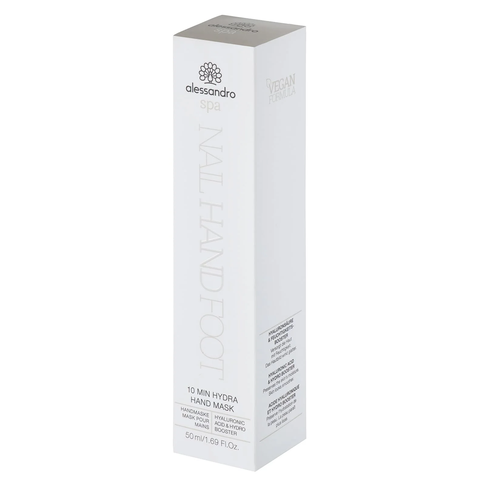Маска для рук Alessandro Spa 10 Minute Hydra з гіалуроновою кислотою, 50 мл, фото №4