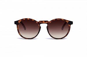 Сонцезахисні окуляри Круглі TAKE A SHOT Дерев'яні Жіночі/Чоловічі Тонкі Круглі Лінзи UV400 Дерево - Фото 1