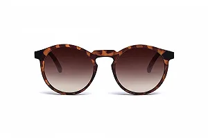 Солнцезащитные очки Круглые TAKE A SHOT Деревянные Женские/Мужские Тонкие Круглые Линзы UV400 Дерево - Фото 1