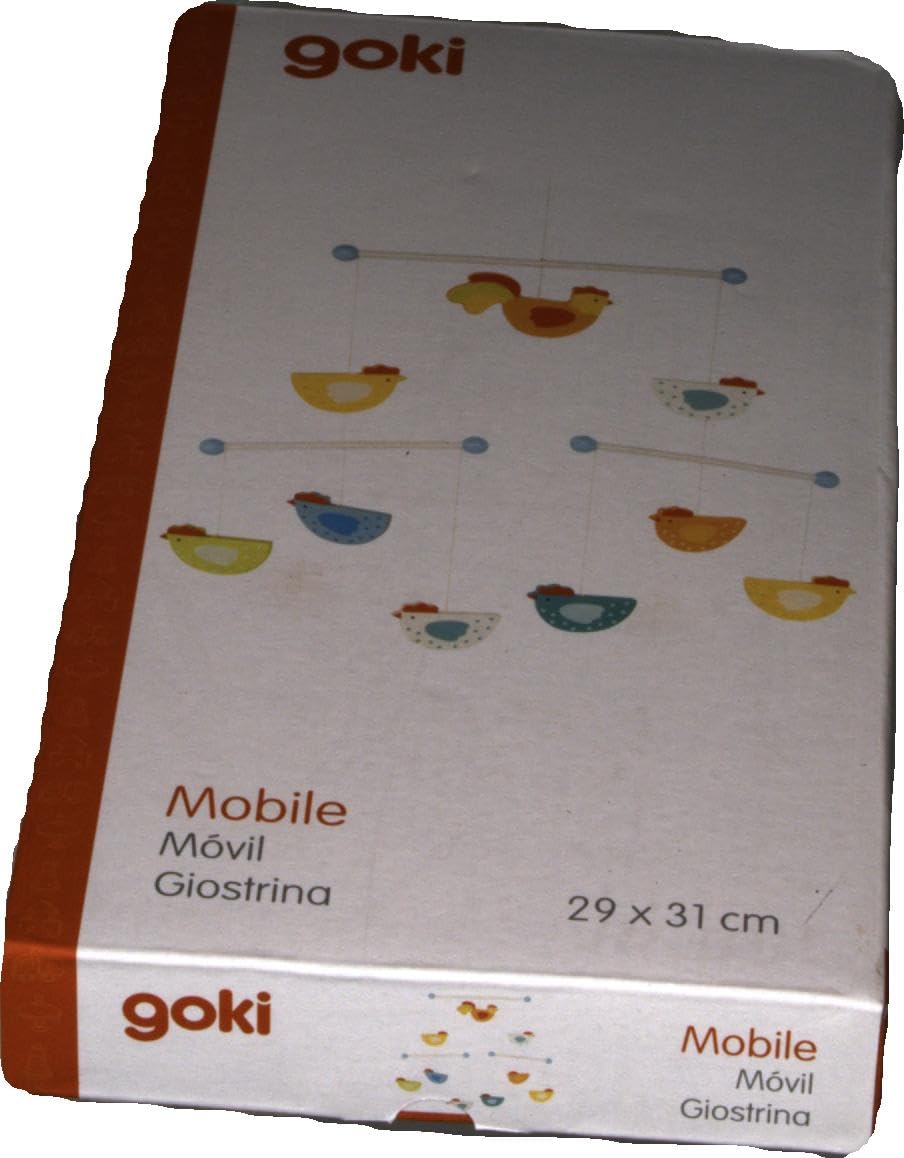 Мобіль Goki 52887 Funny Chickens, фото №4 Мобіль Goki 52887 Funny Chickens, фото №4