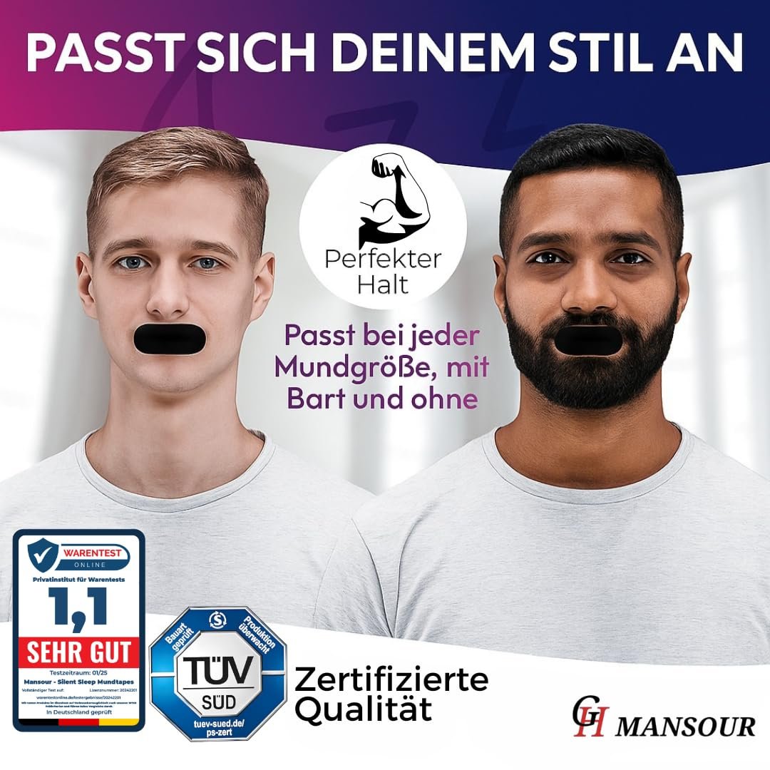 Пластыри для рта 30 шт. Premium, без латекса, медицинские, против храпа, дышащие, для лучшего дыхания носом и лучшего сна, фото №5