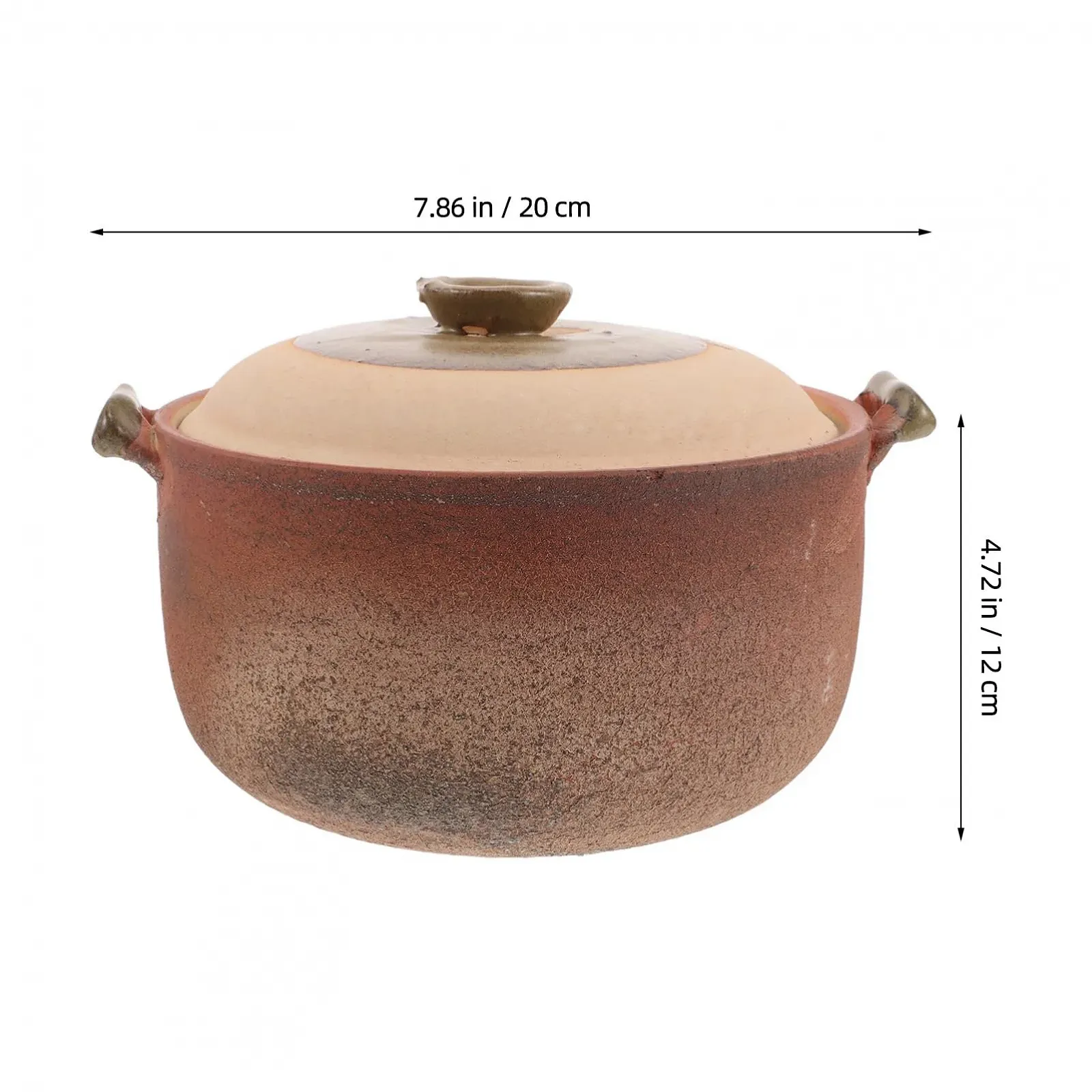 Горщик для запікання глиняний з кришкою для каші, фото №2