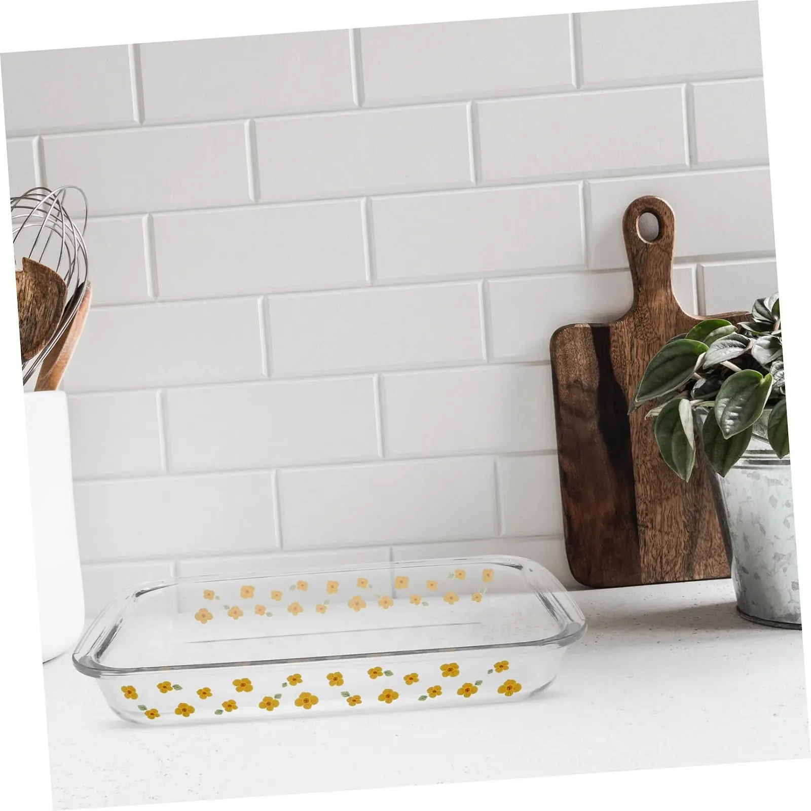 Деко Mobestech термостойкое стекло прямоугольное для духовки и микроволновой печи, фото №6