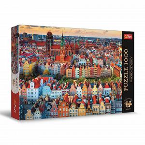 Пазли Trefl Premium Plus Photo Odyssey View of Gdansk, Poland 1000 елементів - Фото 1