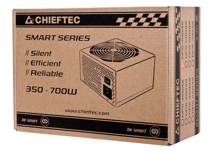 Блок питания Chieftec 500W (GPS-500A8), фото №6