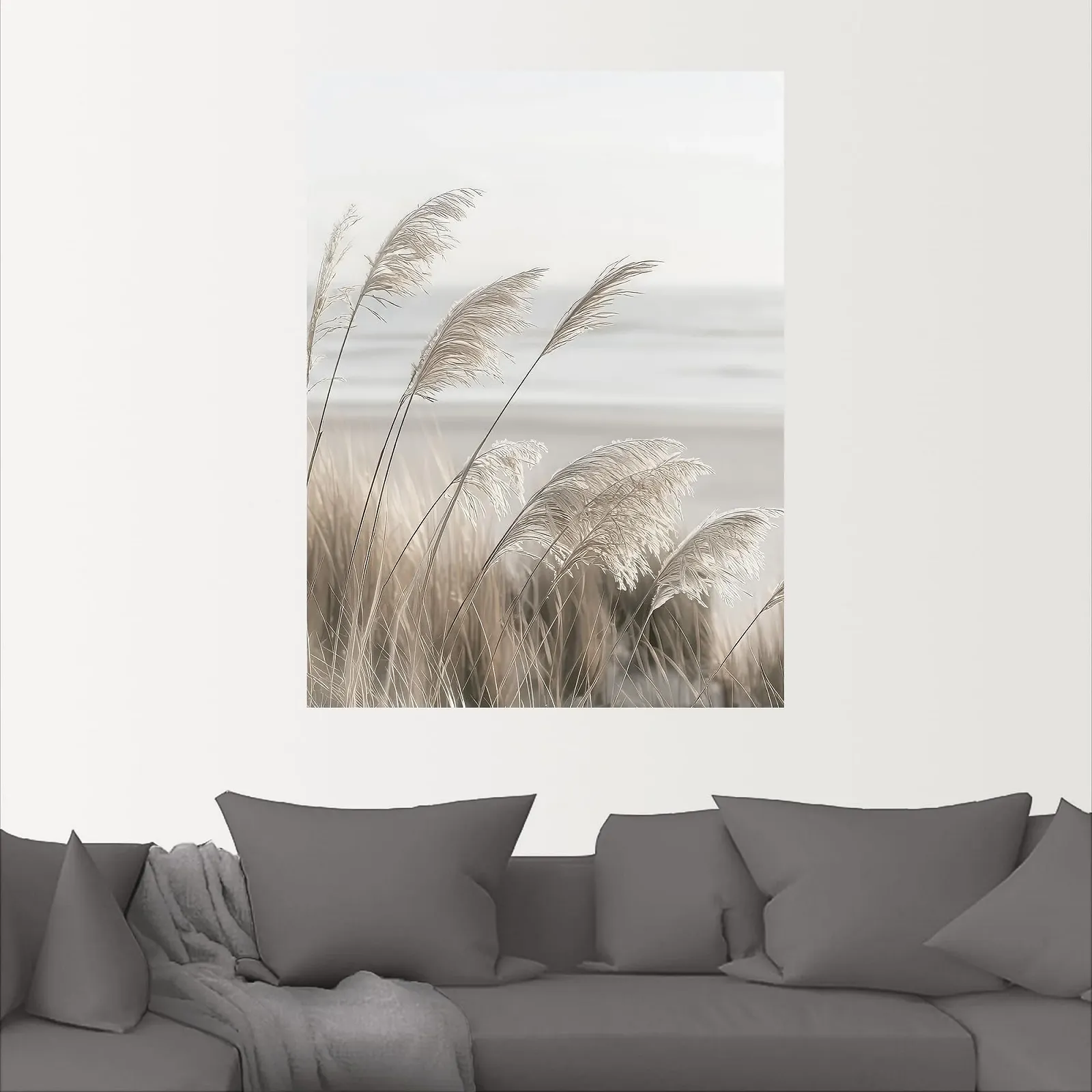 Наклейка на стіну ARTland Plants Pampas Grass 90 x 120 см U5GO, фото №6 Наклейка на стіну ARTland Plants Pampas Grass 90 x 120 см U5GO, фото №6