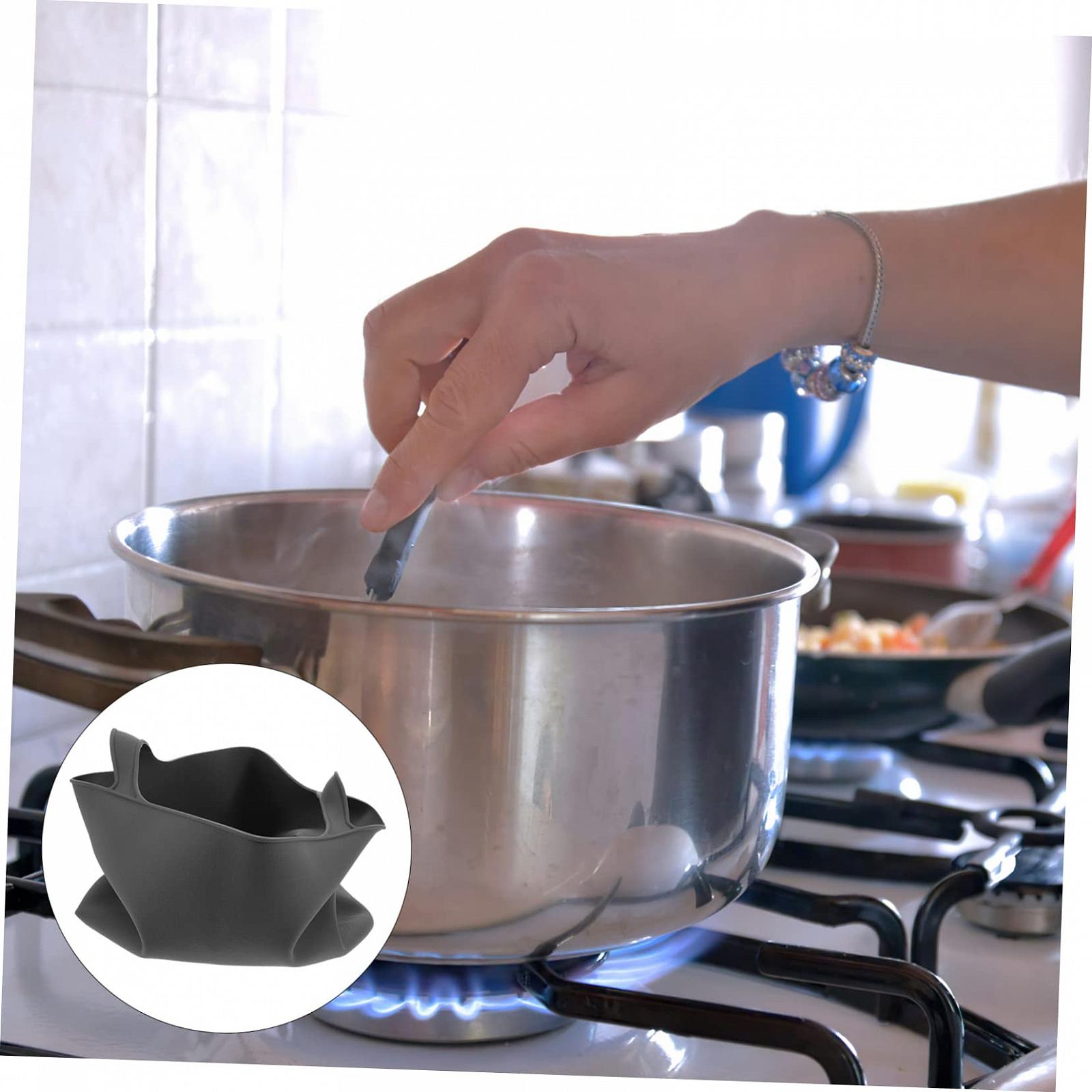 Вставка HOMSFOU Pot Insert Силіконова Вставка для Повільноварки Багатофункціональна Вставка із Силікону, фото №3