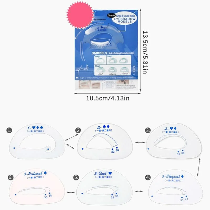 Трафарет для подводки глаз, фото №2