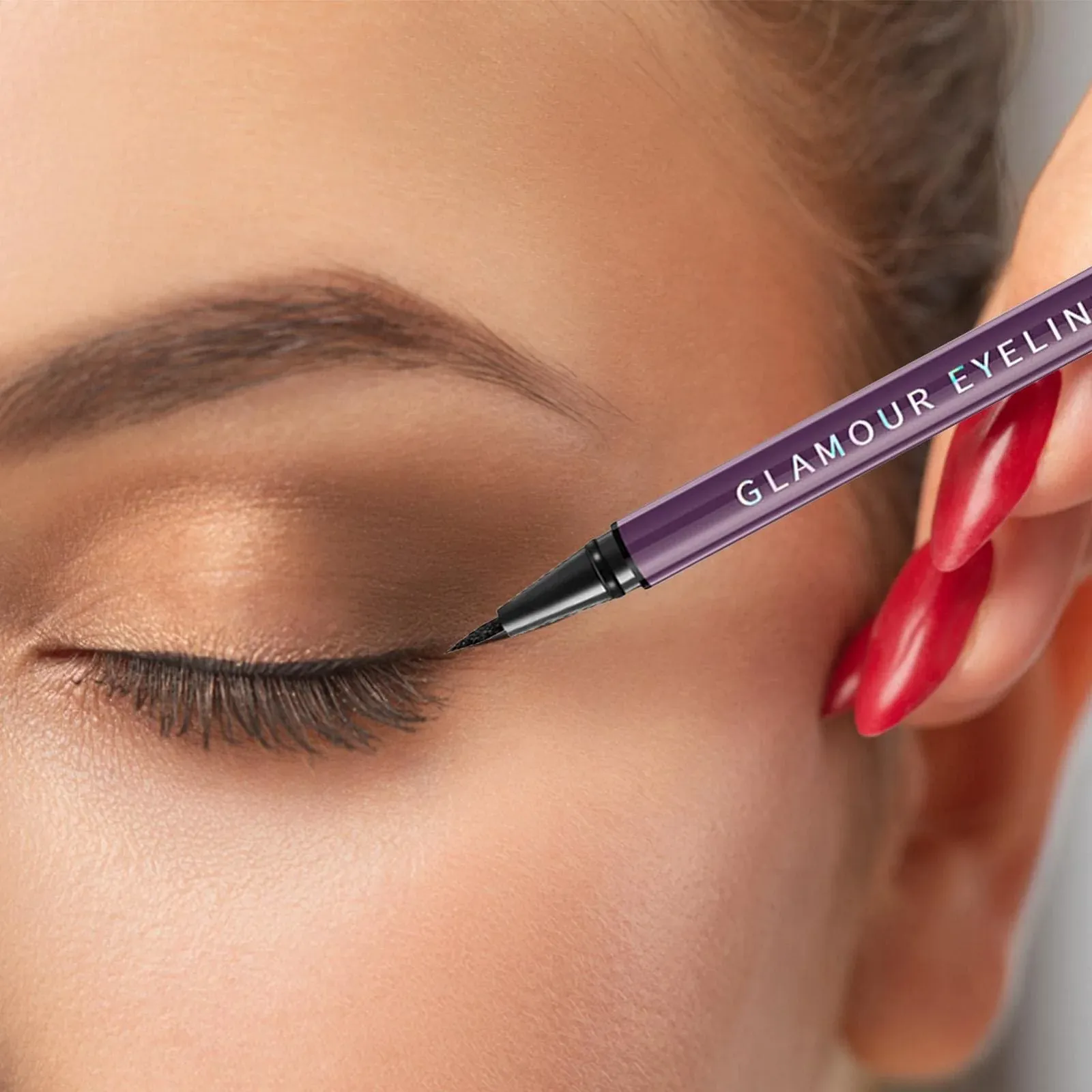 Підводка для очей Рідка, 2 мл, Чорна, фото №4 Підводка для очей Рідка, 2 мл, Чорна, фото №4