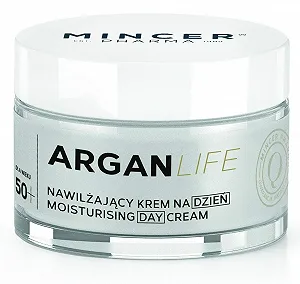 Денний крем Mincer Pharma Argan Life 50+ зволожувальний омолоджувальний захисний антивіковий 50 мл ціна на synthetic.ua - Фото 1 Денний крем Mincer Pharma Argan Life 50+ зволожувальний омолоджувальний захисний антивіковий 50 мл synthetic.ua - Фото 1
