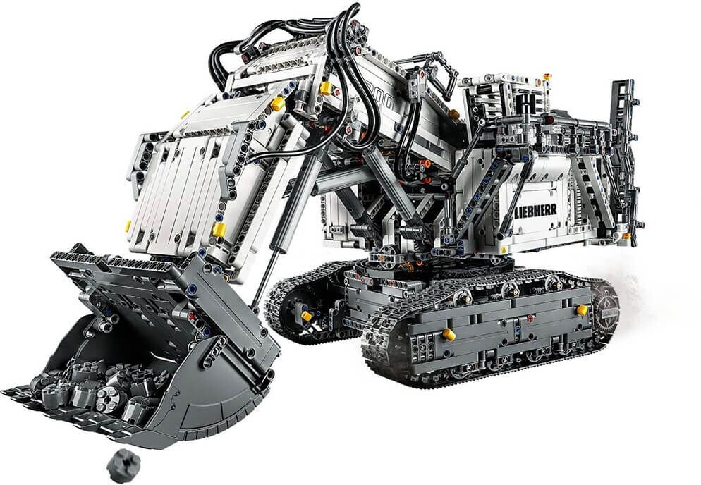 Блоковый конструктор LEGO Technic Экскаватор Liebherr R 9800 (42100), фото №5
