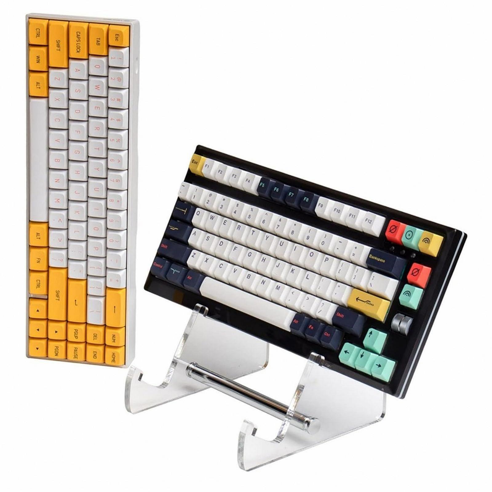 Підставка для клавіатури Pilipane, механічна, прозора, акрилова, знімна, безпечна, стійка, протиковзка, для планшета, офісу, дому, фото №9