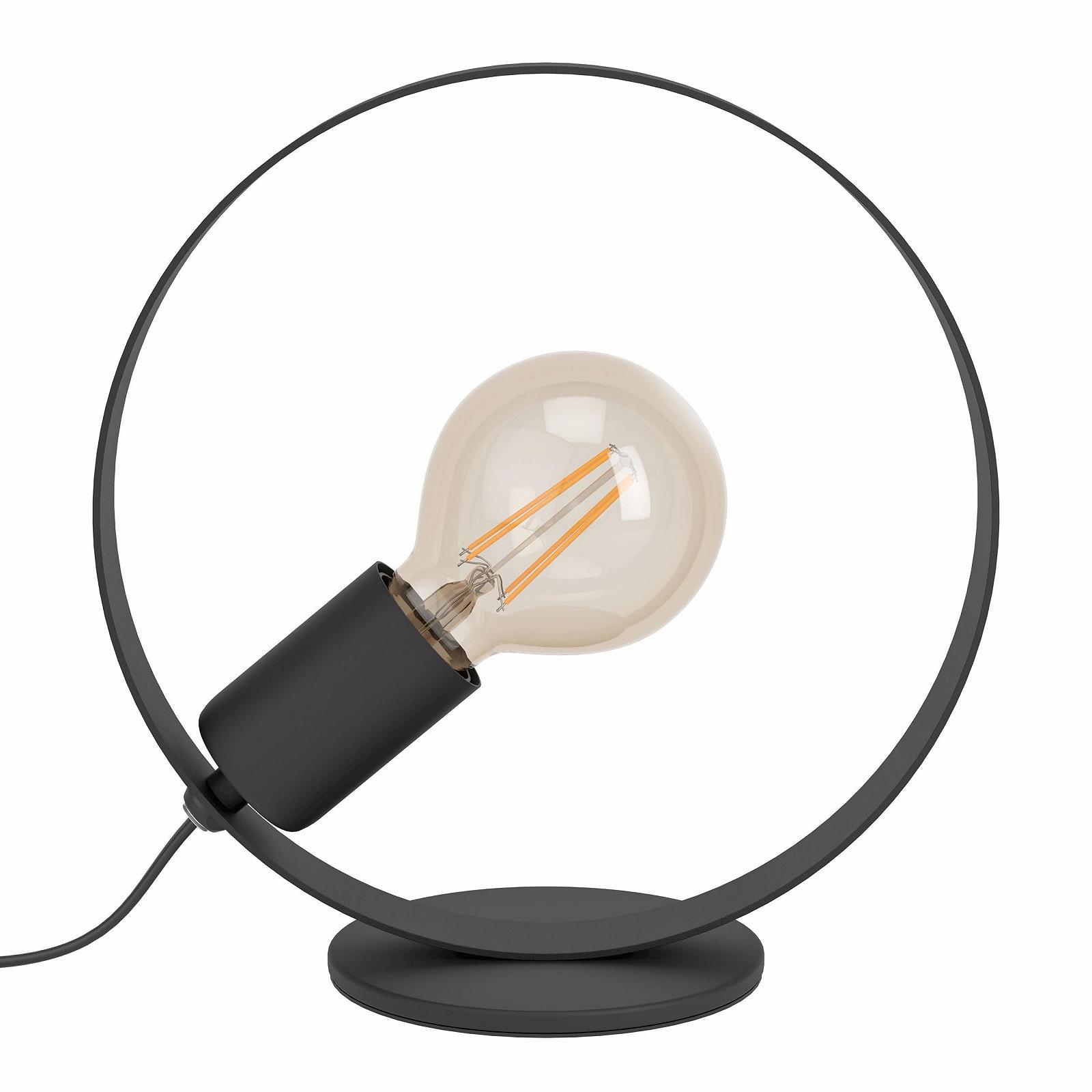 Настільна лампа EGLO Frijolas Industrial Minimalist Metal Black E27, фото №2