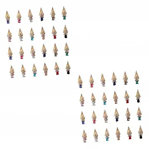 Украшения для ногтей FRCOLOR 48 шт., стразы, блестящие украшения для ногтей для стильных ногтей для маникюра, нейл-арта и вечеринок - Фото 1