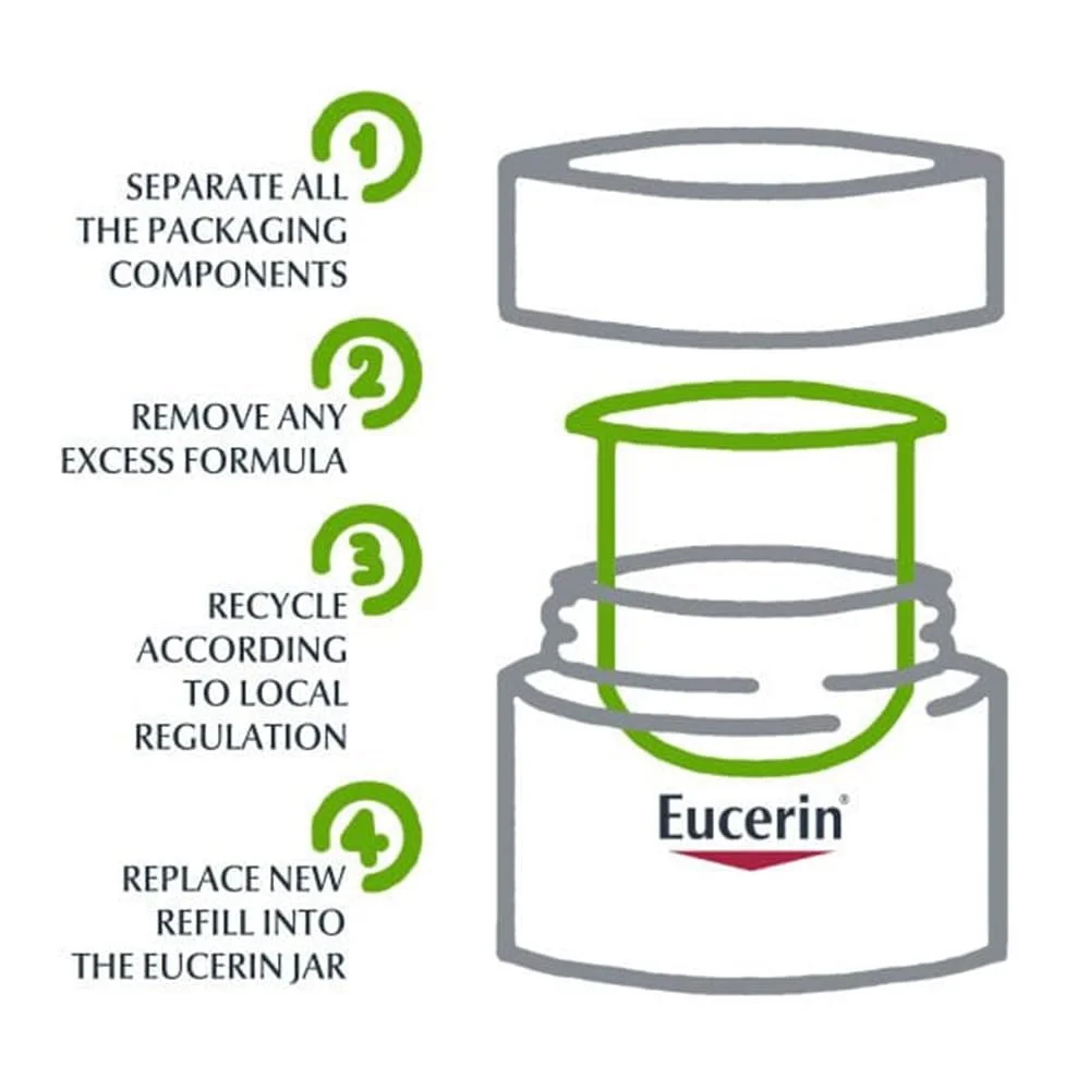 Денний крем EUCERIN Hyaluron-Filler+ 3x Effect SPF15 Refill 50 мл, фото №6 Денний крем EUCERIN Hyaluron-Filler+ 3x Effect SPF15 Refill 50 мл, фото №6