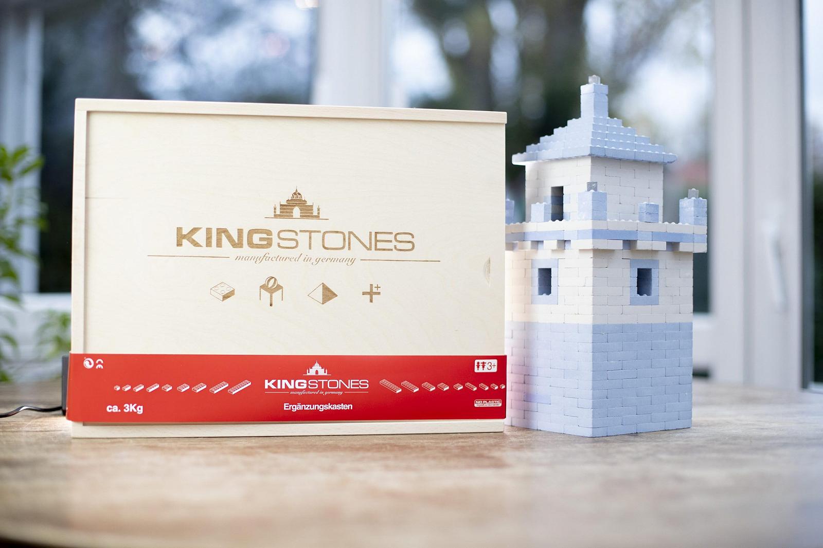 Конструктор Kingstones Stone Systems – Build Kit Flour Каменные кирпичи Marble, фото №2