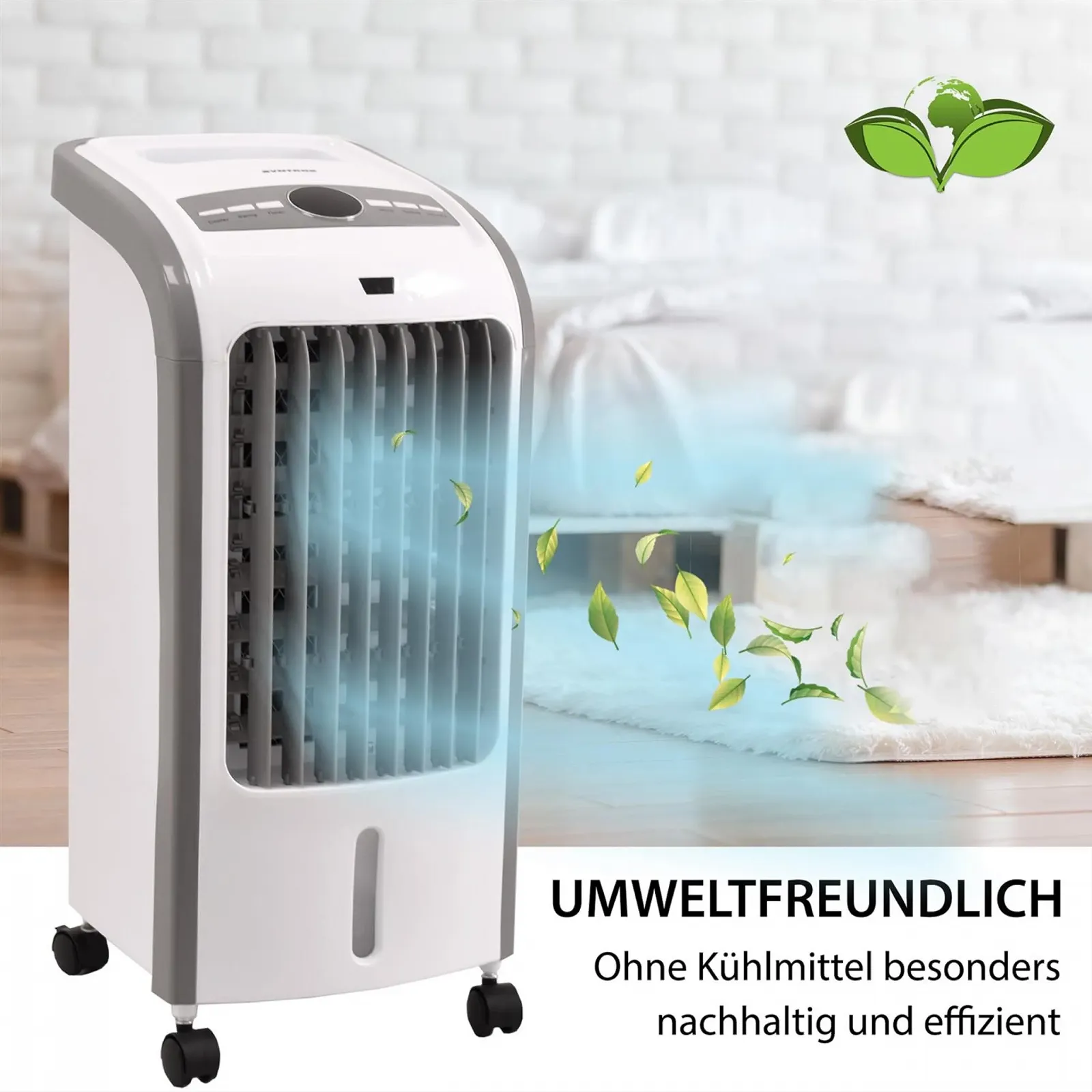 Мобільний кондиціонер Syntrox Stormy Випарний охолоджувач з пультом та таймером 4-в-1, фото №5