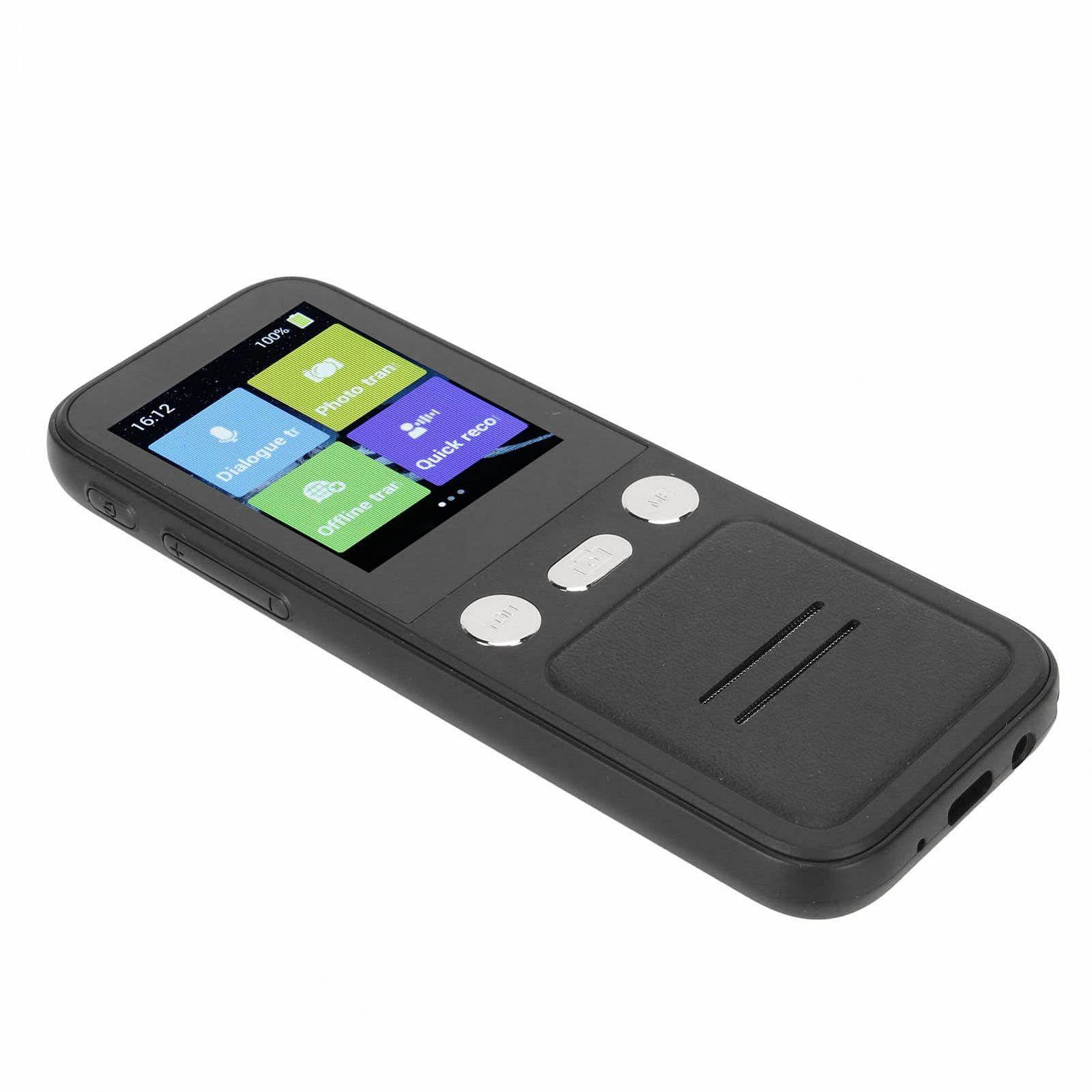 Голосовой переводчик Cryfokt, Интеллектуальный переводчик, 1500 мАч Большая батарея, 134 онлайн языка для обучения, фото №4