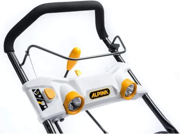 Снігоприбирач акумуляторний Alpina AS 5148 Li / 48В / 51см ширина / 30см висота / LED-фари / Чорний-Сірий, фото №7 Снігоприбирач акумуляторний Alpina AS 5148 Li / 48В / 51см ширина / 30см висота / LED-фари / Чорний-Сірий, фото №7