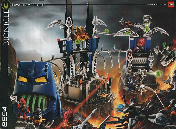 Конструктор Лего LEGO Bionicle 8894: Крепость Пирака, фото №1