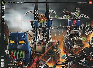 Конструктор Лего LEGO Bionicle 8894: Крепость Пирака - Фото 1