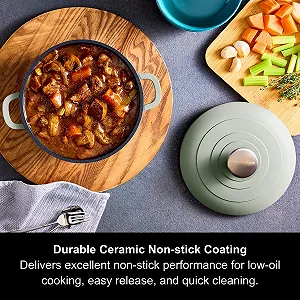 Противень для запекания Morphy Richards 851000 литой алюминий 20 см антипригарное покрытие зеленый synthetic.ua - Фото 1