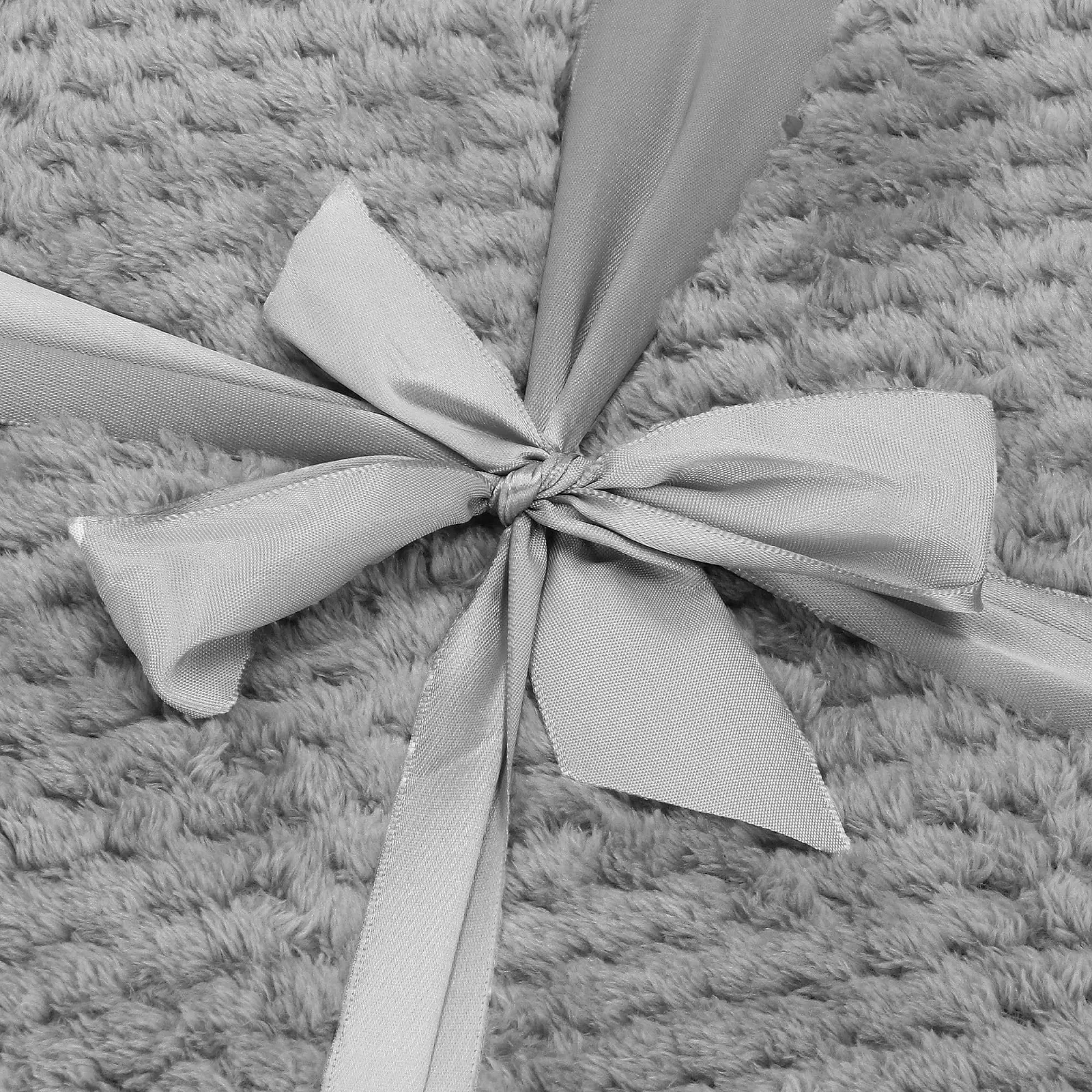 Плед SPRINGOS М'який, товстий 220 x 200 см двосторонній плед з тисненням, фото №7