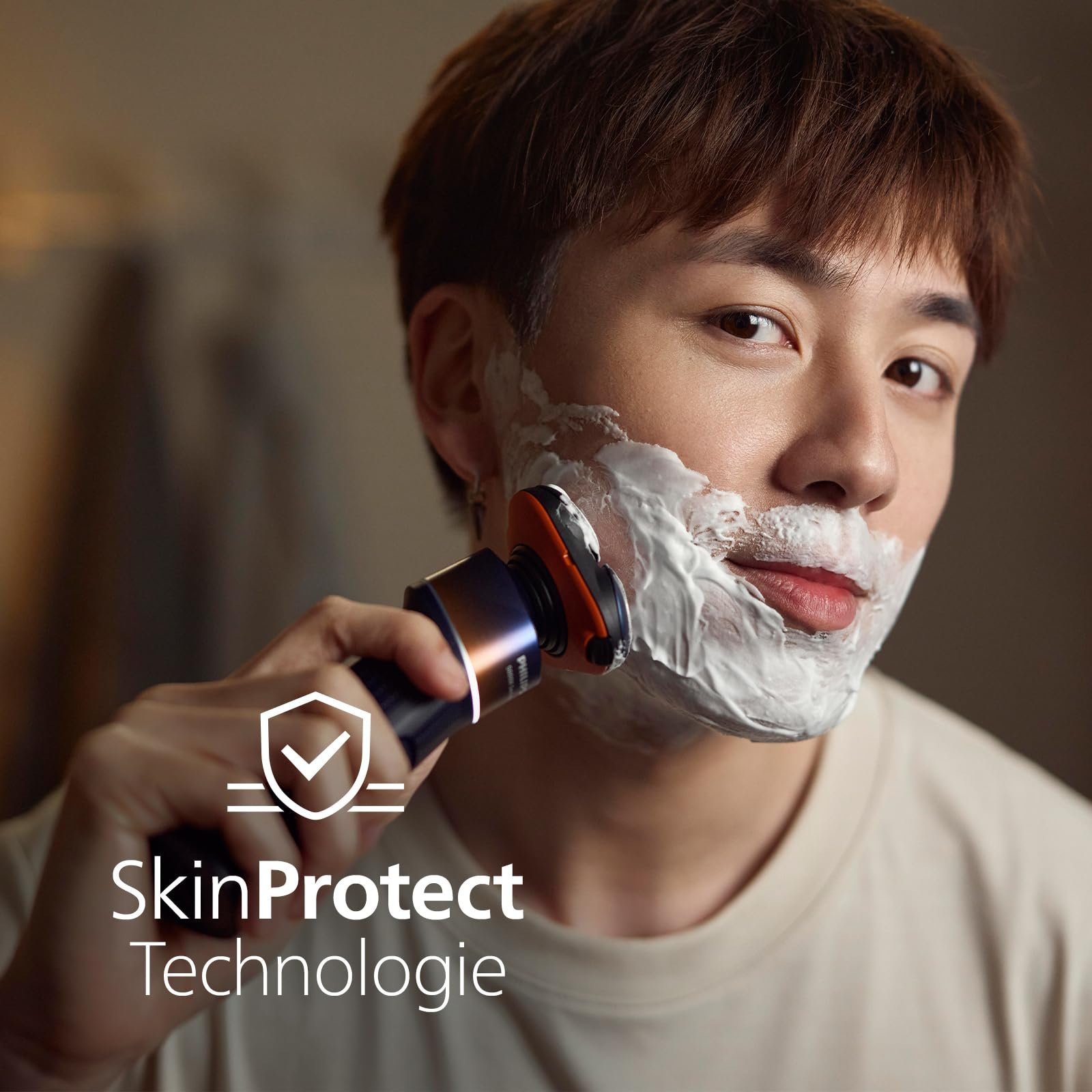 Электробритва Philips Shaver Series 5000X X5012/00 влажное и сухое бритье Skin Protect 360° гибкая головка Черный, фото №3