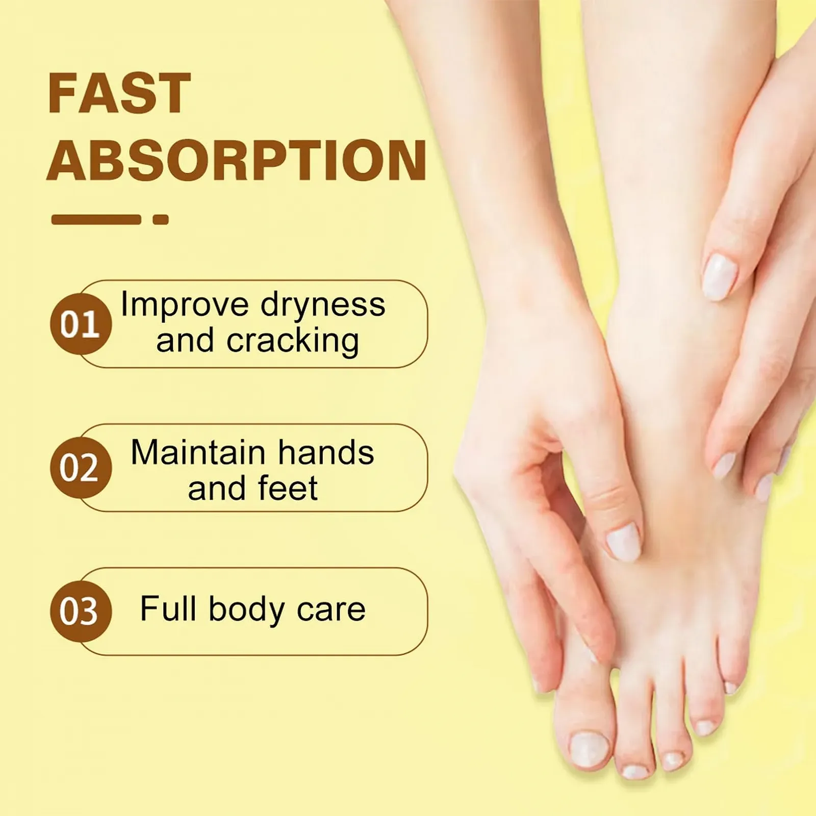 Увлажняющий крем для ног Honey Hydrating для предотвращения мозолей и трещин 150 г, фото №2