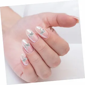 Украшения для ногтей FRCOLOR 5 наборов, украшения для ногтей в виде стрекоз, декоративные драгоценности для ногтей, 20 штук x 5 synthetic.ua - Фото 1