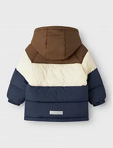 Куртка-пуховик NAME IT для мальчика, комбинированные цвета synthetic.ua - Фото 1