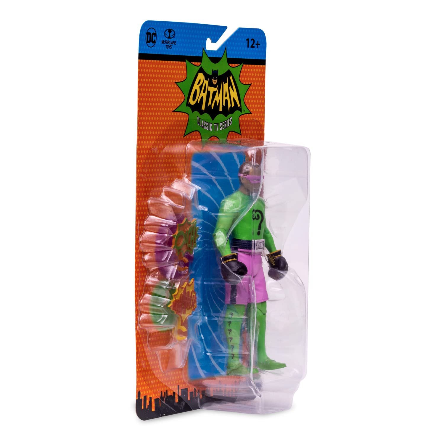 Фигурка Retro Action McFarlane Batman 66 Загадочник в боксерских перчатках 15 см Multi-Coloured, фото №10