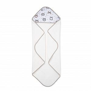 Полотенце детское FlyIdeas с капюшоном 70 x 70 см - Фото 1