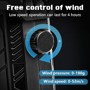 Електричний очищувач стисненим повітрям BENJEN Super Power 150,000 rpm Акумуляторний 8000 mAh 0.3 кг synthetic.ua - Фото 1