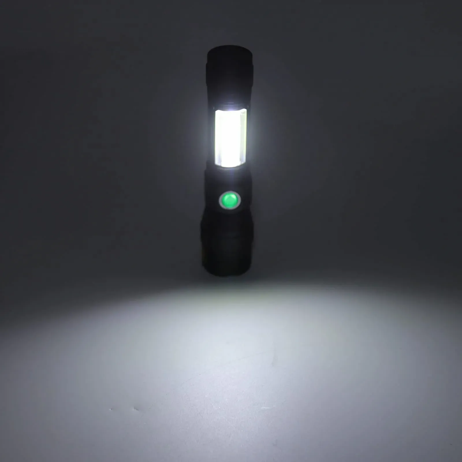 Ліхтар ViaGasaFamido Перезаряджуваний 395 Nm, Магнітний, 7 Режимів Освітлення, USB Зарядка, Алюмінієвий Сплав, фото №7