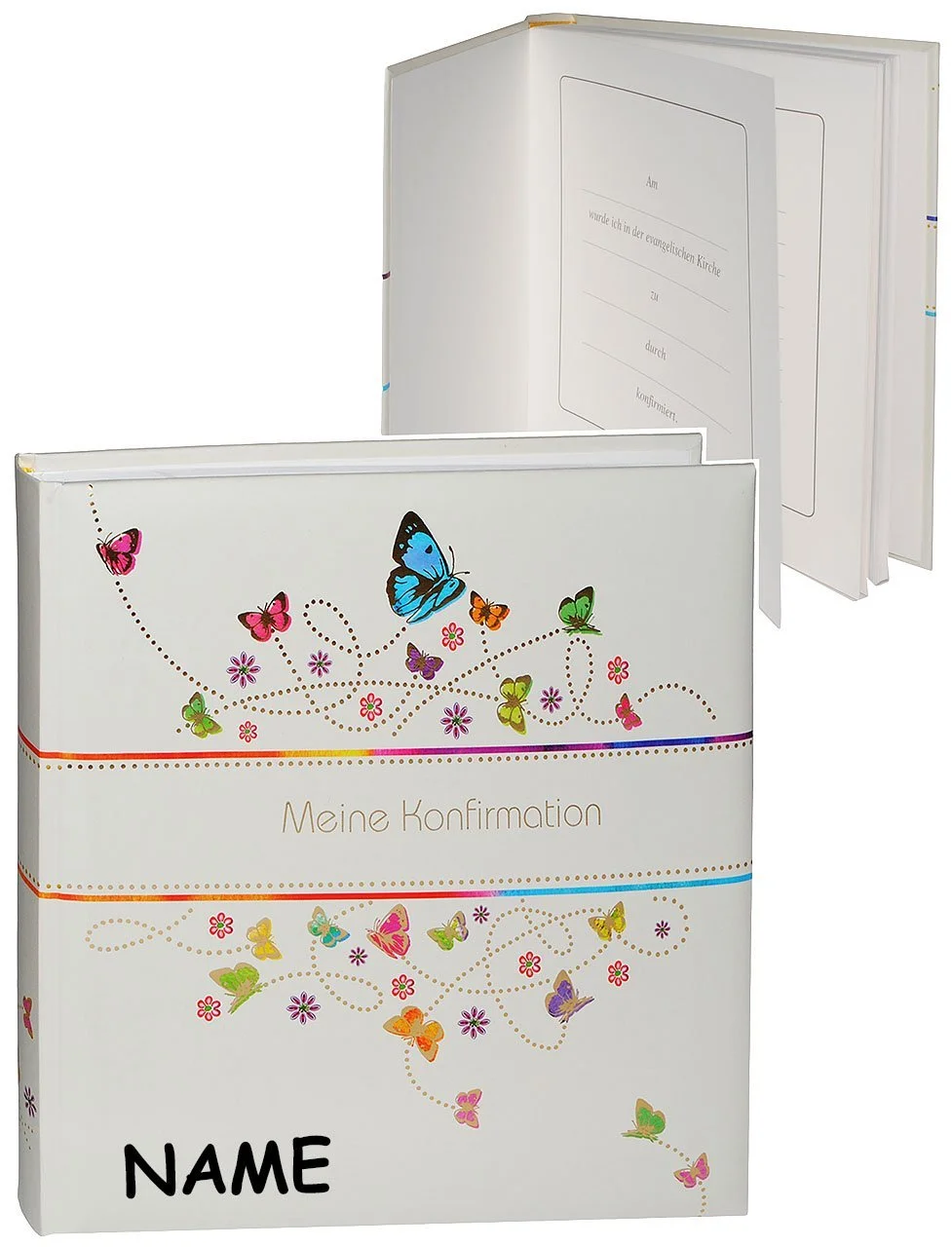 Фотоальбом My Confirmation для вклеивания, без текста, до 180 фотографий, для девочек, фото №3