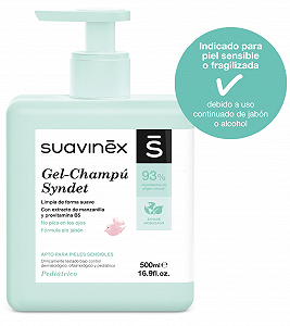 Шампунь Suavinex 303723 500 мл synthetic.ua - Фото 1