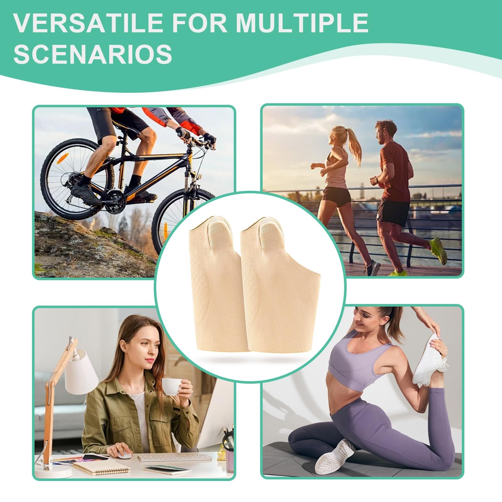 Роздільник для пальців ніг 2 шт. Hallux Valgus Корекція, фото №7 Роздільник для пальців ніг 2 шт. Hallux Valgus Корекція, фото №7