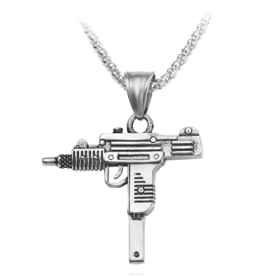 Модний сріблястий ланцюжок унісекс Автомат, фото №1