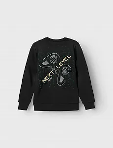 Толстовка NAME IT Jungen Nkmvasha Ls Sweat Unb synthetic.ua - Фото 1