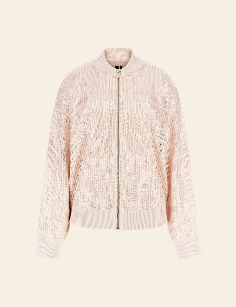 Жіноча куртка-бомбер Guess by Marciano Claudia Бежевий - M, фото №5