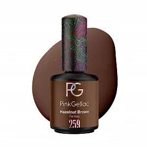 Купить Гель-лак Pink Gellac 259 Hazelnut Brown, 15 мл, коричневый - Фото 1 Гель-лак Pink Gellac 259 Hazelnut Brown, 15 мл, коричневый - Фото 1
