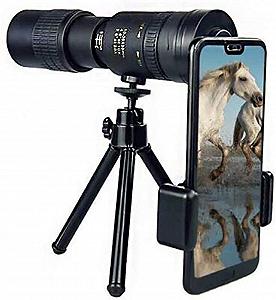 Монокуляр MRKU 1 Set 10–300 x 40 мм с треногой и клипсой для смартфона - Фото 1