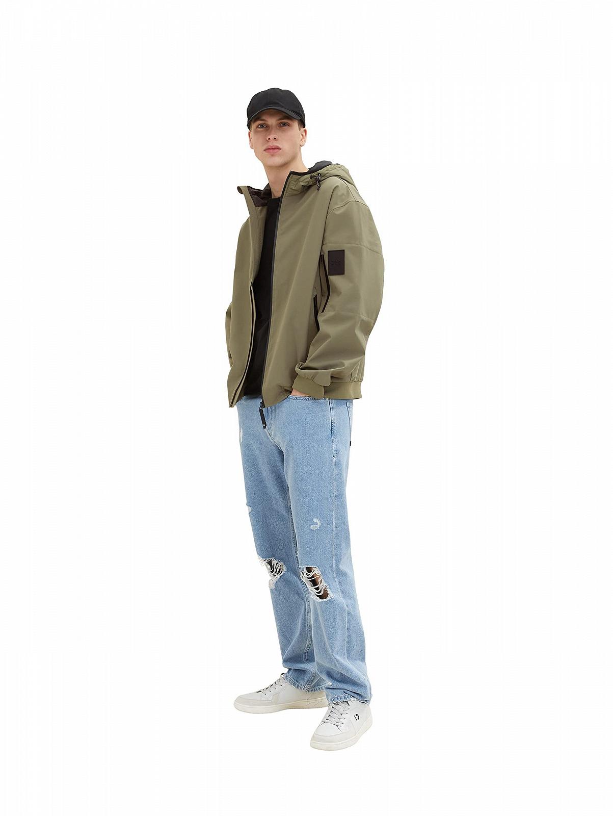 Мужская куртка Softshell TOM TAILOR Denim с капюшоном, фото №2