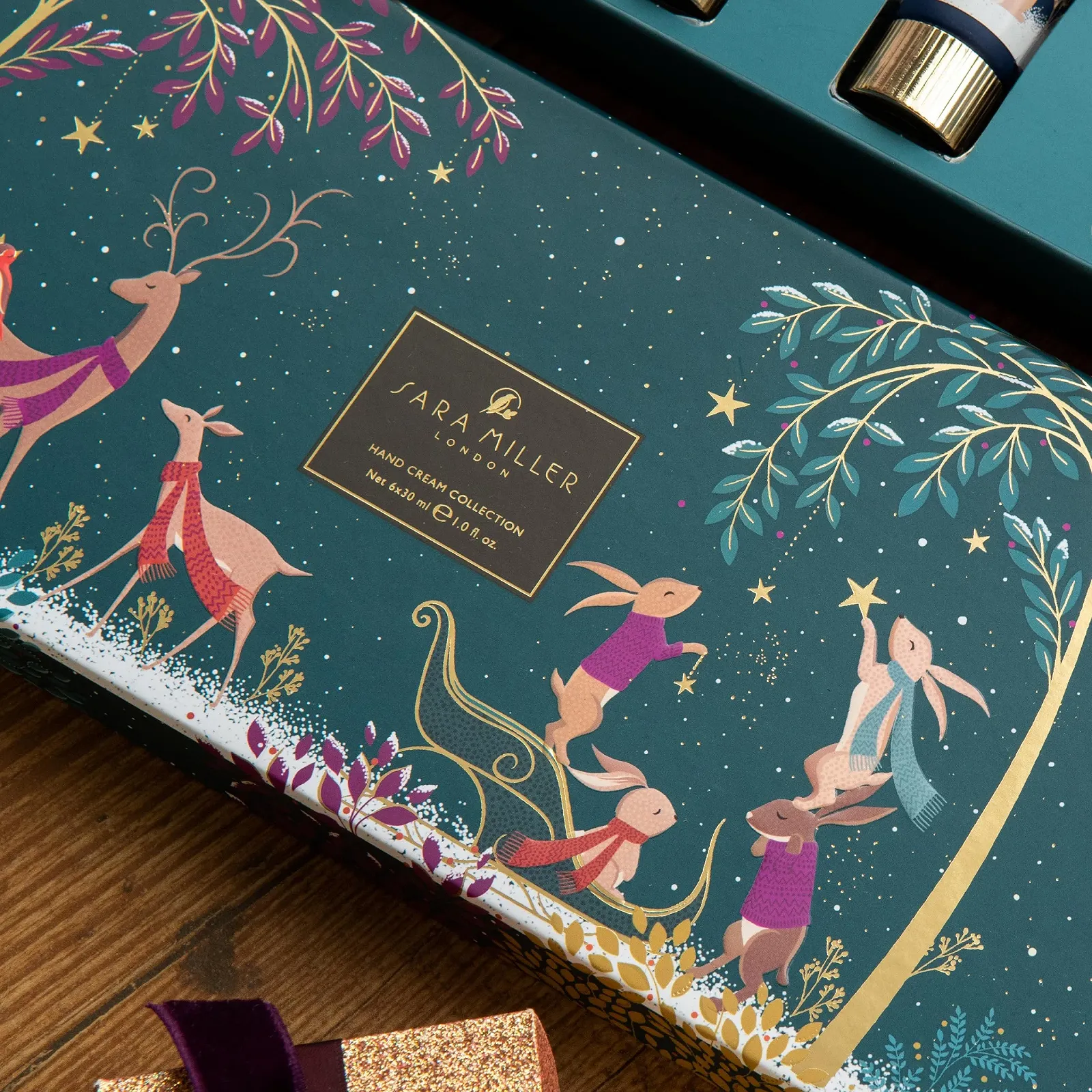 Крем для рук Sara Miller Woodland Tales Набір з 6 шт, 30 мл, дорожній розмір, веганський, фото №5