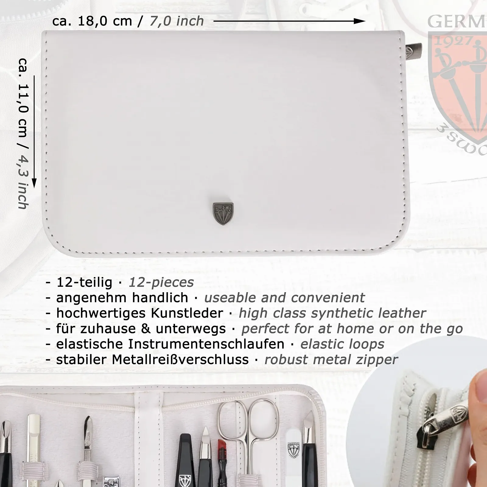 Набор для маникюра и педикюра Drei Schwerter Palermo 5205, фото №4