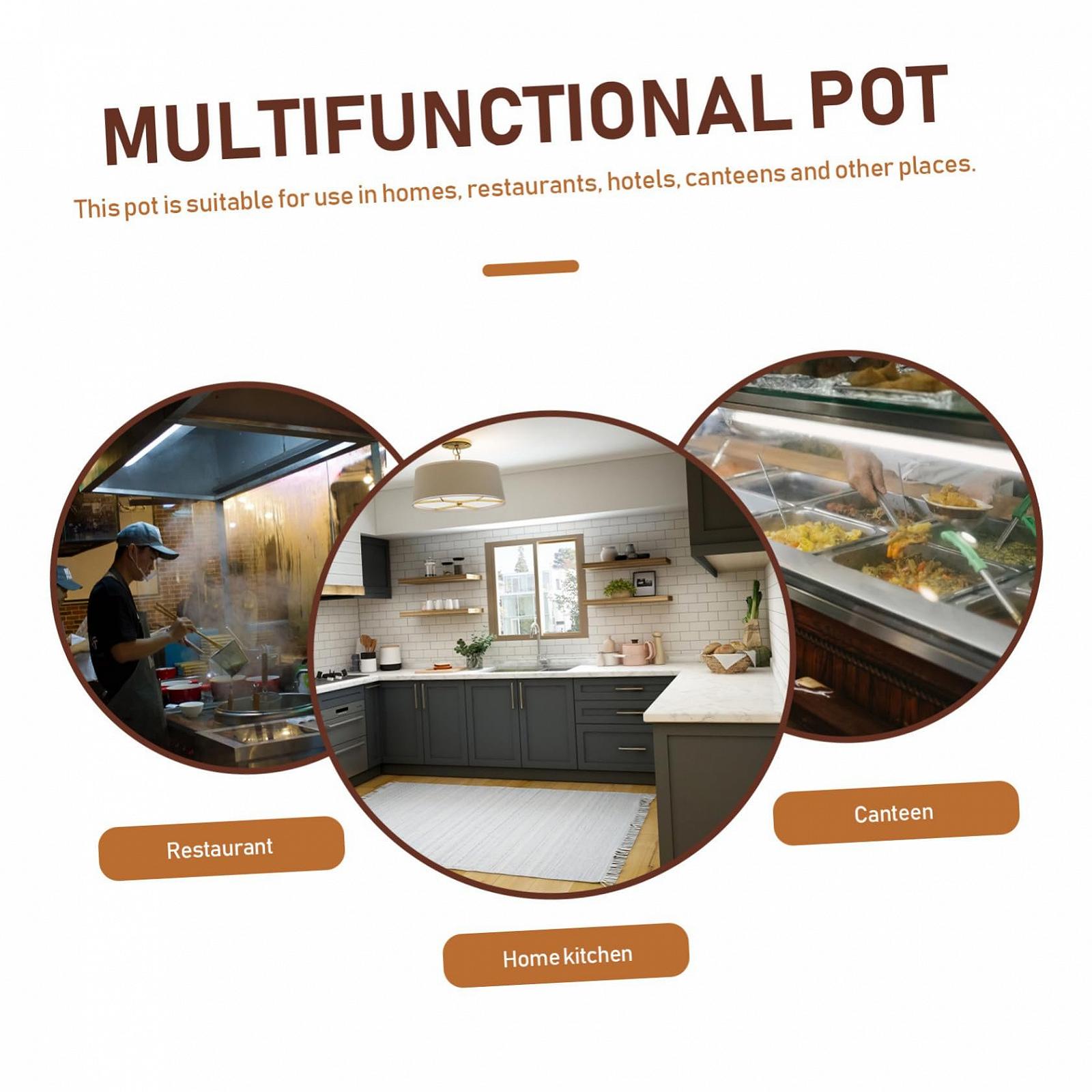Кастрюля для запекания Керамическая маленькая с крышкой и одной ручкой термостойкая для супов и рагу, фото №3